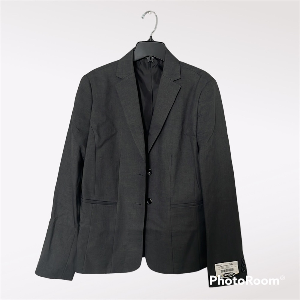 EDWARDS SIGNATURE Women’s Woven polyester suit jacket size 12 T